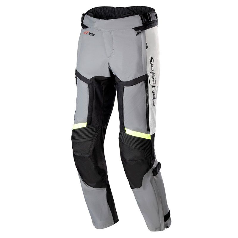 Pantaloni ALPINESTARS BOGOTA PRO DRYSTAR 4 SEASON - (Ice Gray/Dark Gray/Yellow Fluo)