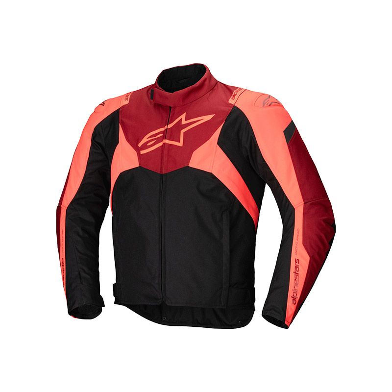 Giacca ALPINESTARS T-JAWS V4 WP - (Black/Red Fluo/Dark Red)