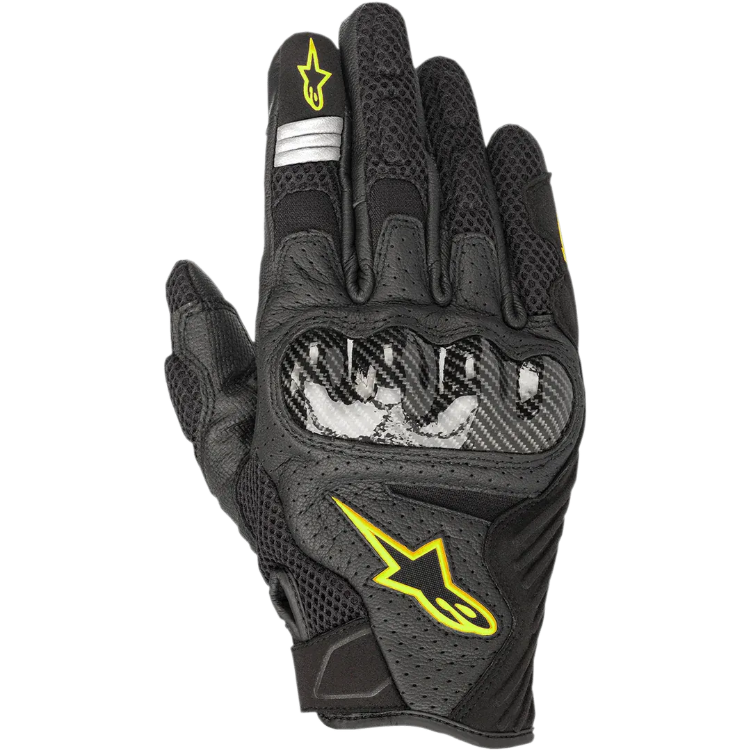 Guanti Estivi ALPINESTARS SMX-1 AIR V2 - (Black/Yellow Fluo)