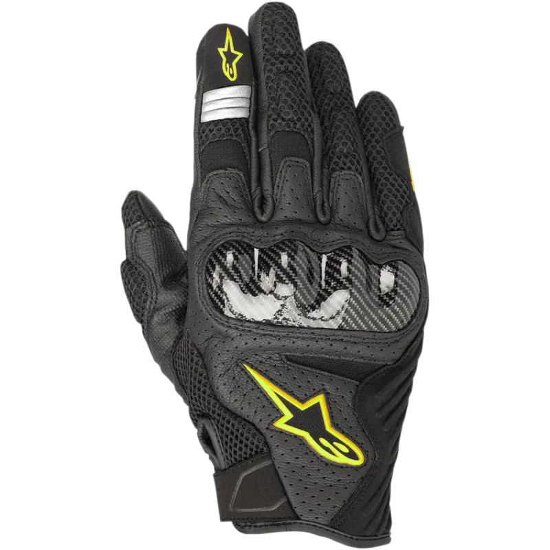 Guanti Estivi ALPINESTARS SMX-1 AIR V2 - (Black/Yellow Fluo)