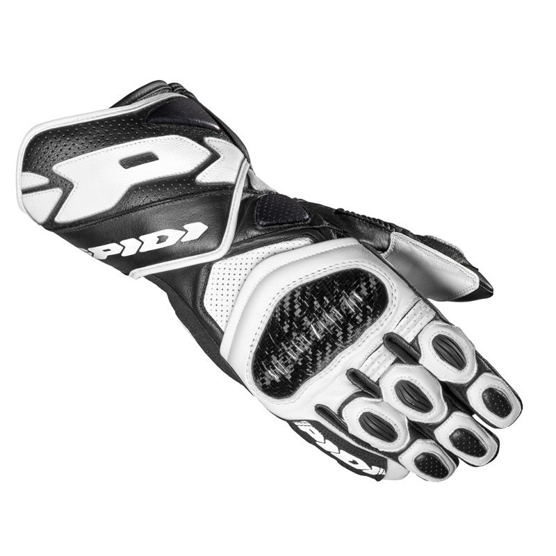 Guanti SPIDI CARBO 7 - (White/Black)