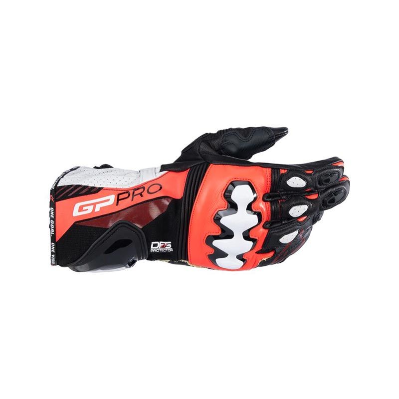 Guanti ALPINESTARS GP PRO R4 - (Black/White/Red Fluo)