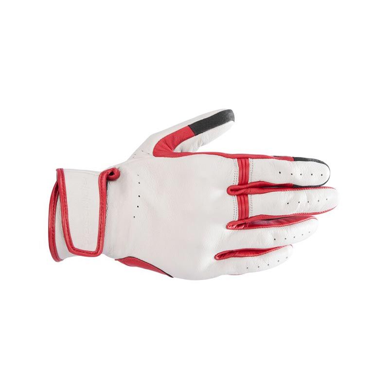 Guanti Pelle ALPINESTARS DYNO - (White/Red)