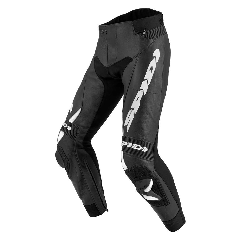 Pantaloni Pelle SPIDI RR PRO 2 - (Black/White)