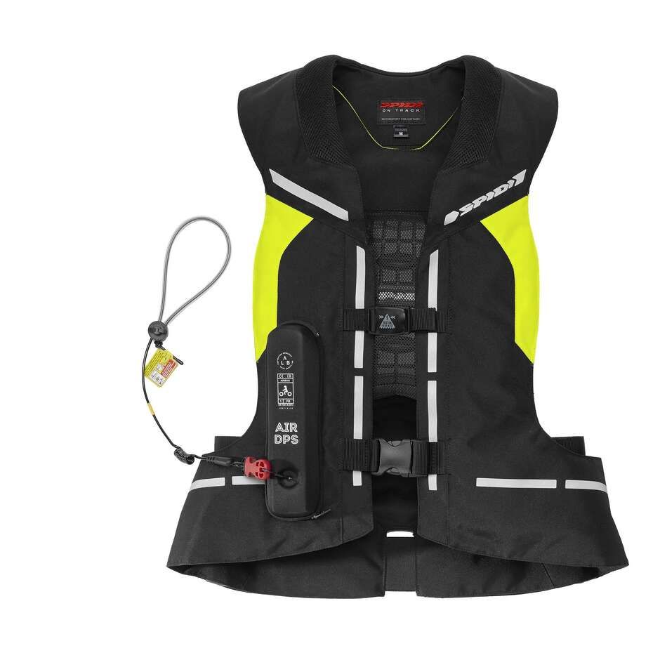 Airbag Moto SPIDI AIR DPS - (Nero/Giallo Fluo)