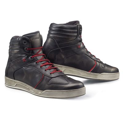 Scarpe Moto STYLMARTIN IRON WP - (Black)