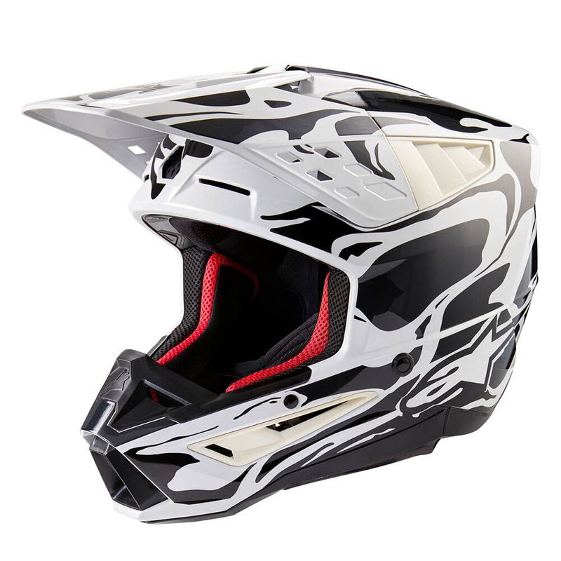 Casco Cross ALPINESTARS S-M5 MNERA ECE2206 - (Mineral Gray)