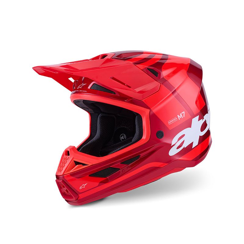 Casco Cross ALPINESTARS S-M7 CORE ECE2206 - (Red Glossy)