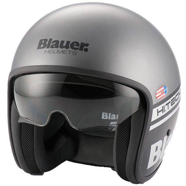 Casco Jet BLAUER PILOT 1.1 06 HT - (Matt Grey)