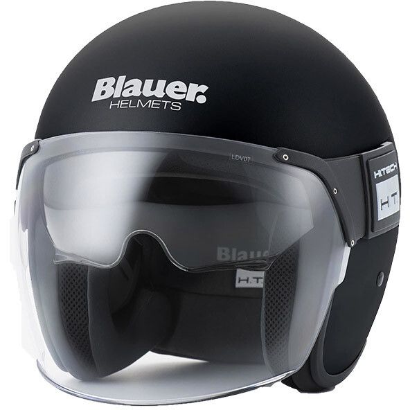 Casco Jet BLAUER POD 06 - (Matt Black)