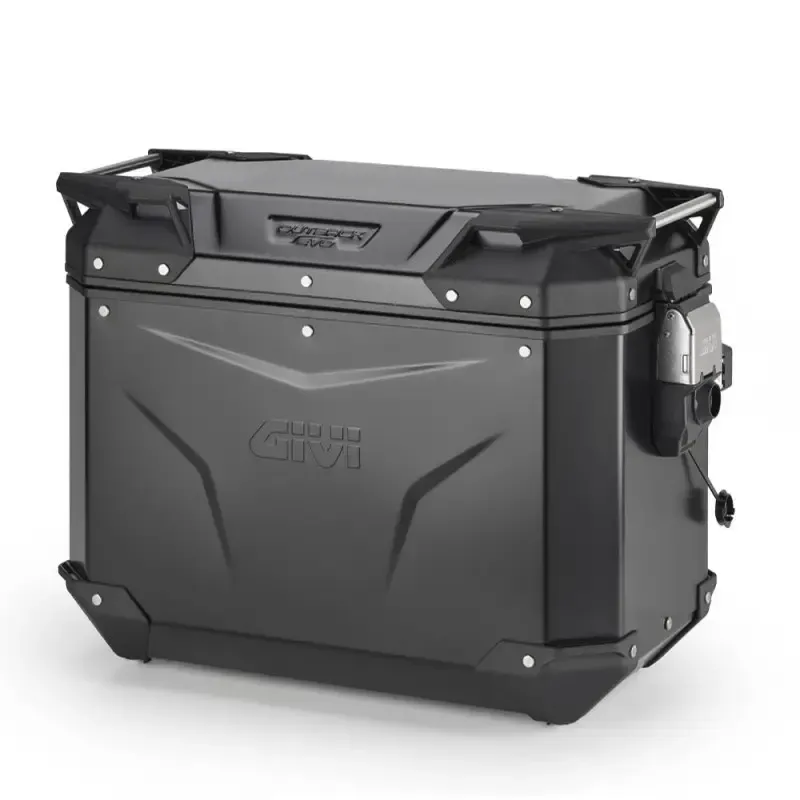GIVI VALIGIA LATERALE SINISTRA TREKKER OUTBACK EVO SMART 44 LITRI MONOKEY CAM-SIDE ALLUMINIO NERO
