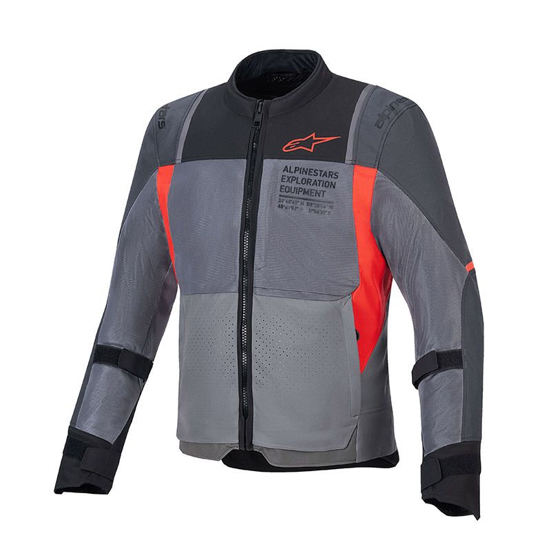 Giacca Estiva ALPINESTARS ST-2 AIR - (Gray/Red/Black) Giacca Estiva ALPINESTARS ST-2 AIR - (Gray/Red/Black)