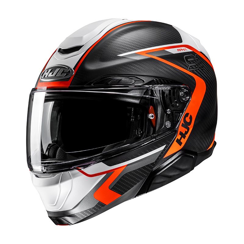 Casco Modulare Apribile HJC RPHA 91 CARBON - (Lagos MC6HSF) Casco Modulare Apribile HJC RPHA 91 CARBON - (Lagos MC6HSF)