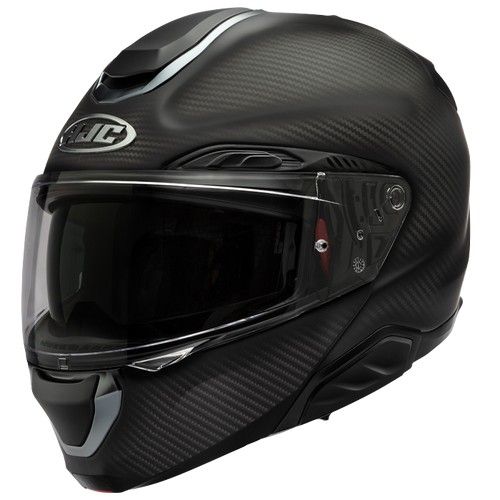 Casco Modulare Apribile HJC RPHA 91 CARBON - (Matt Black)