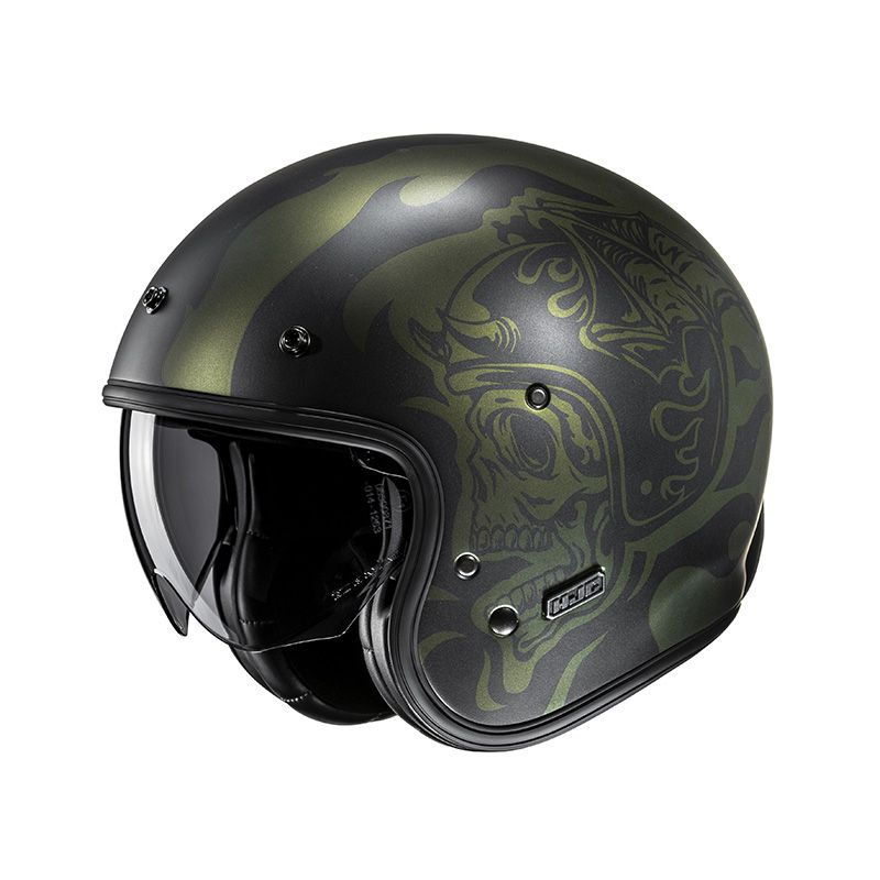 Casco Jet HJC V31 FLAME - (Flame MC4SF) Casco Jet HJC V31 FLAME - (Flame MC4SF)