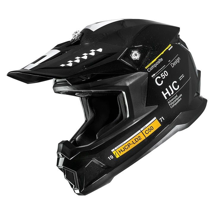 Casco Cross HJC C50 TAGG - (Tagg MC5) Casco Cross HJC C50 TAGG - (Tagg MC5)