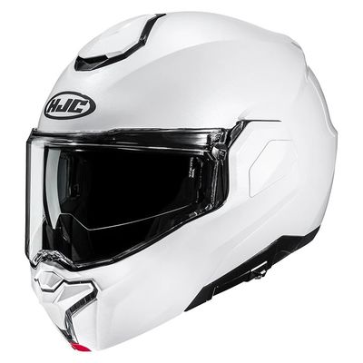 Casco Modulare Ribaltabile HJC I101 - (Metal White) Casco Modulare Ribaltabile HJC I101 - (Metal White)