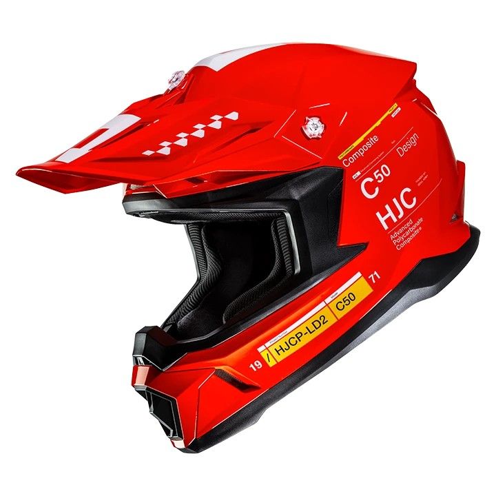 Casco Cross HJC C50 TAGG - (Tagg MC1) Casco Cross HJC C50 TAGG - (Tagg MC1)