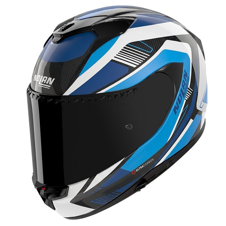 Casco Integrale NOLAN X-904 ULTRA CARBON TANGENTE - (Carbonio/Blu/Bianco)