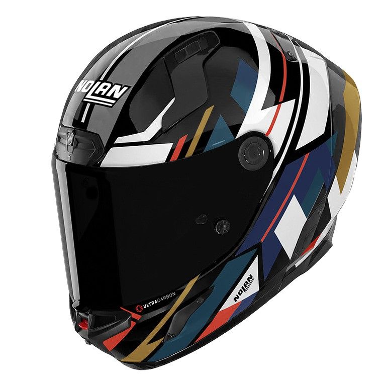 Casco Integrale NOLAN X-804 RS ULTRA CARBON CIROTA - (Carbonio/Blu/Oro)