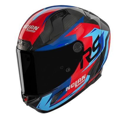 Casco Integrale NOLAN X-804 RS ULTRA CARBON FUORIGIRI - (Carbonio/Blu/Rosso) Casco Integrale NOLAN X-804 RS ULTRA CARBON FUORIGIRI - (Carbonio/Blu/Rosso)