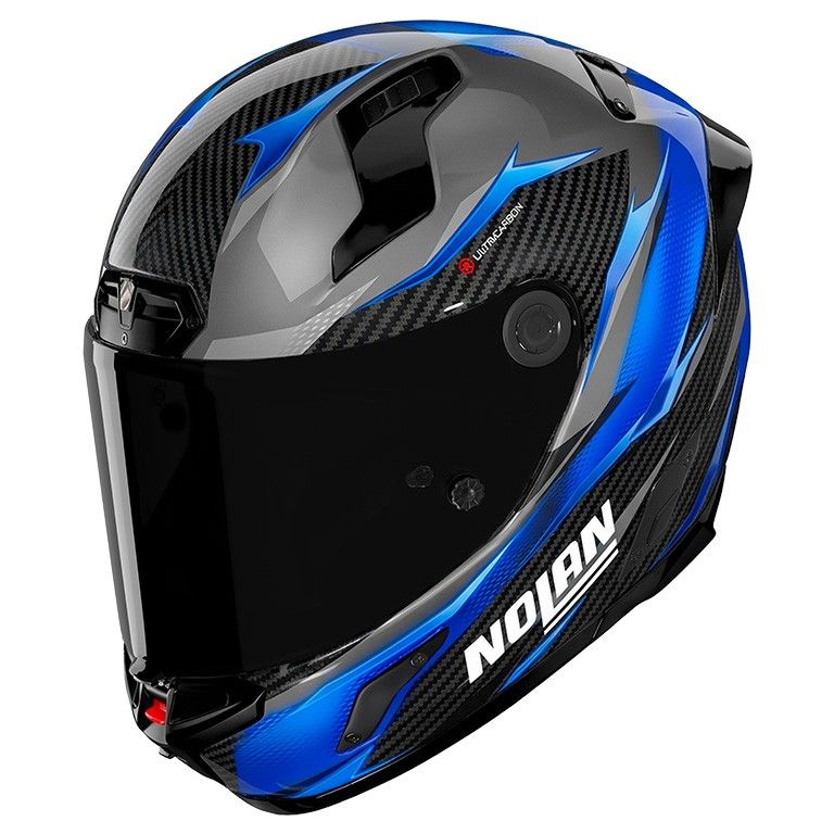 Casco Integrale in Carbonio NOLAN X-804 ST VELOCE - (Carbonio/Blu)