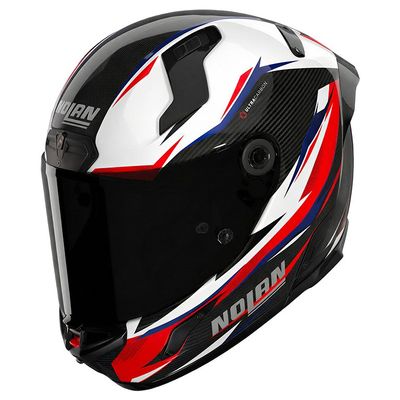 Casco Integrale in Carbonio NOLAN X-804 ST VELOCE - (Carbonio/Bianco/Rosso) Casco Integrale in Carbonio NOLAN X-804 ST VELOCE - (Carbonio/Bianco/Rosso)
