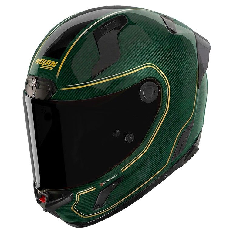 Casco Integrale in Carbonio NOLAN X-804 ST ASSO - (Carbonio/Verde/Oro)