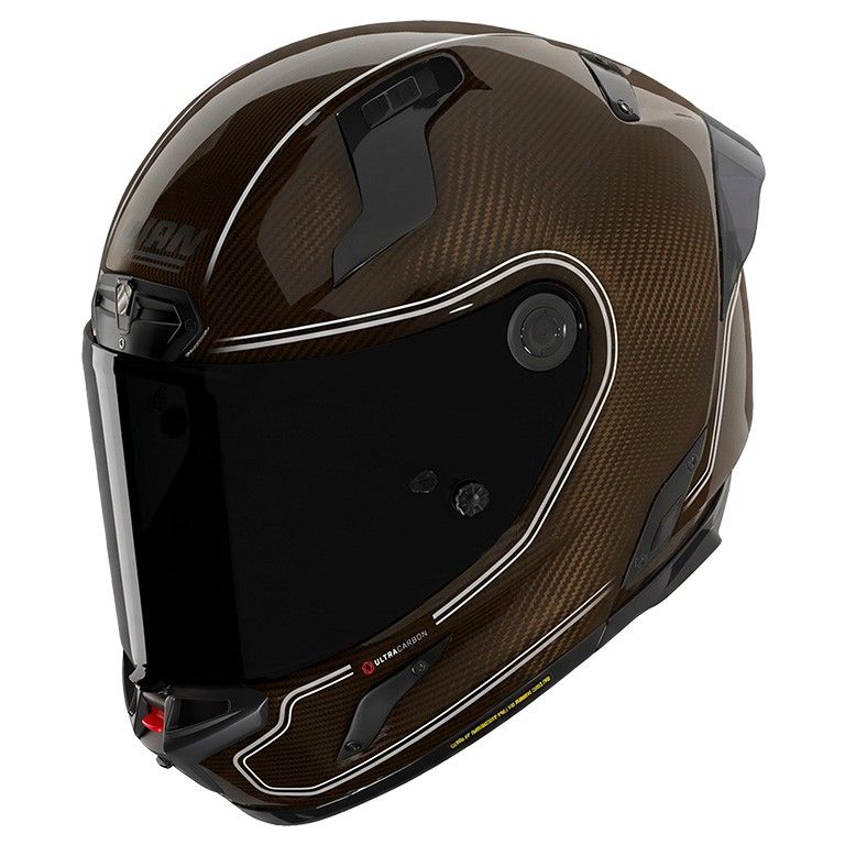 Casco Integrale in Carbonio NOLAN X-804 ST ASSO - (Carbonio/Liquido Marrone) Casco Integrale in Carbonio NOLAN X-804 ST ASSO - (Carbonio/Liquido Marrone)