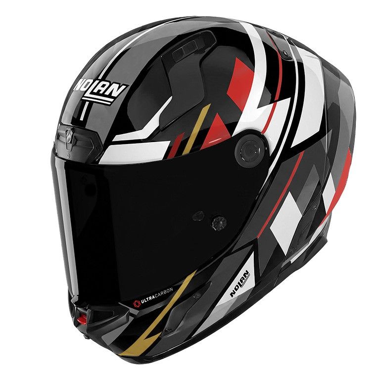 Casco Integrale NOLAN X-804 RS ULTRA CARBON CIROTA - (Carbonio/Rosso/Bianco) Casco Integrale NOLAN X-804 RS ULTRA CARBON CIROTA - (Carbonio/Rosso/Bianco)