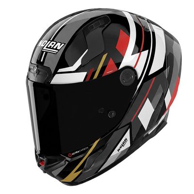 Casco Integrale NOLAN X-804 RS ULTRA CARBON CIROTA - (Carbonio/Rosso/Bianco)