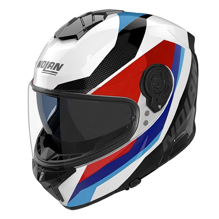 Casco Integrale NOLAN N80-8 TORPEDO - (Bianco/Rosso/Blu) Casco Integrale NOLAN N80-8 TORPEDO - (Bianco/Rosso/Blu)