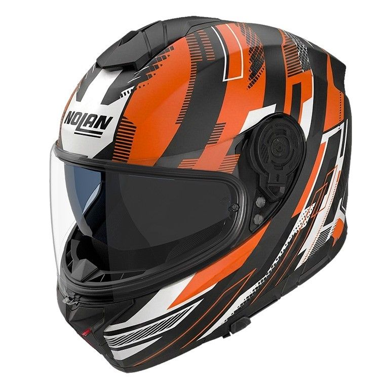 Casco Integrale NOLAN N80-8 DECURIO - (Nero/Arancione)