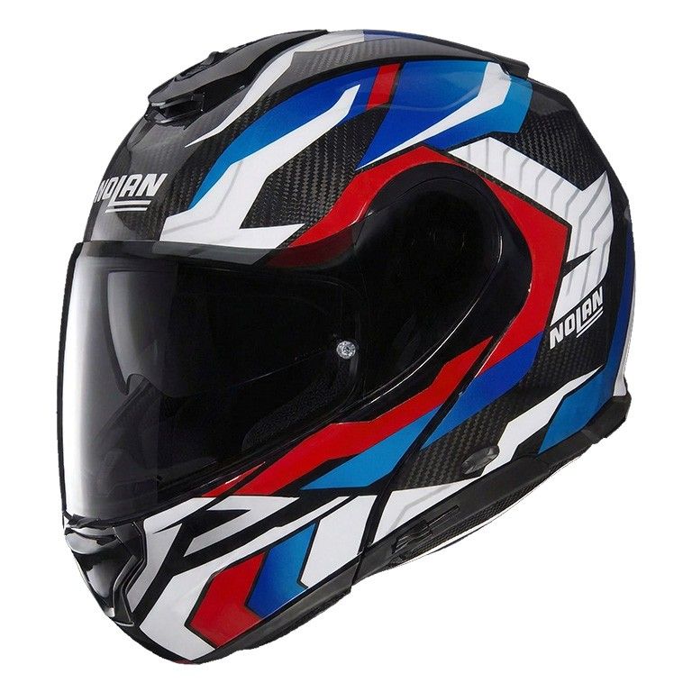Casco Modulare NOLAN X-1005 ULTRA CARBON RITMO - (Carbonio/Rosso/Blu) Casco Modulare NOLAN X-1005 ULTRA CARBON RITMO - (Carbonio/Rosso/Blu)