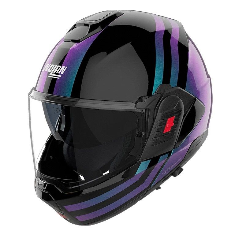 Casco Modulare Ribaltabile NOLAN N120-1 LINEO - (Nero/Camaleonte) Casco Modulare Ribaltabile NOLAN N120-1 LINEO - (Nero/Camaleonte)