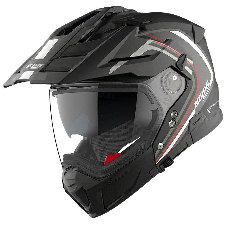 Casco Modulare Scomponibile NOLAN N70-3 X RADIANTE - (Nero/Rosso) Casco Modulare Scomponibile NOLAN N70-3 X RADIANTE - (Nero/Rosso)
