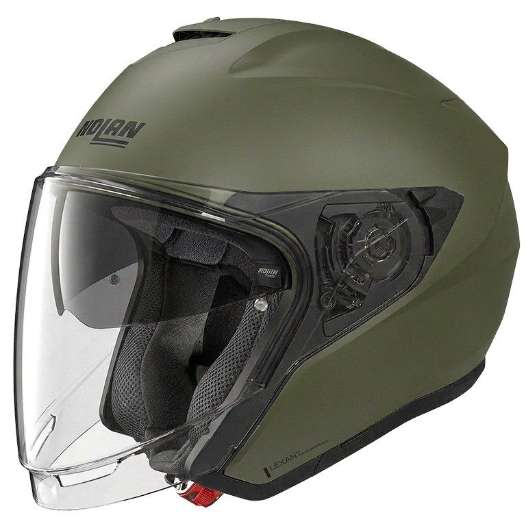 Casco Jet NOLAN N40-6 CLASSICO NOBILE - (Verde Militare)