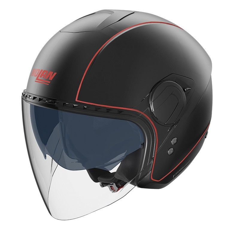 Casco Jet NOLAN N20-2 VISOR ASSO - (Nero/Rosso) Casco Jet NOLAN N20-2 VISOR ASSO - (Nero/Rosso)