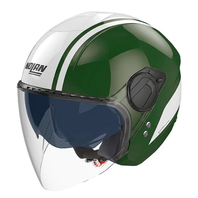 Casco Jet NOLAN N20-2 VISOR DOLCE VITA - (Verde Militare) Casco Jet NOLAN N20-2 VISOR DOLCE VITA - (Verde Militare)