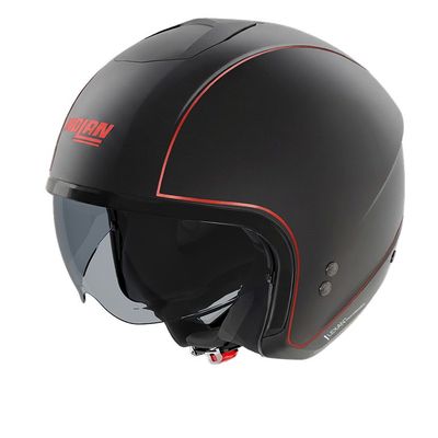 Casco Jet NOLAN N20-2 ASSO - (Nero/Rosso)