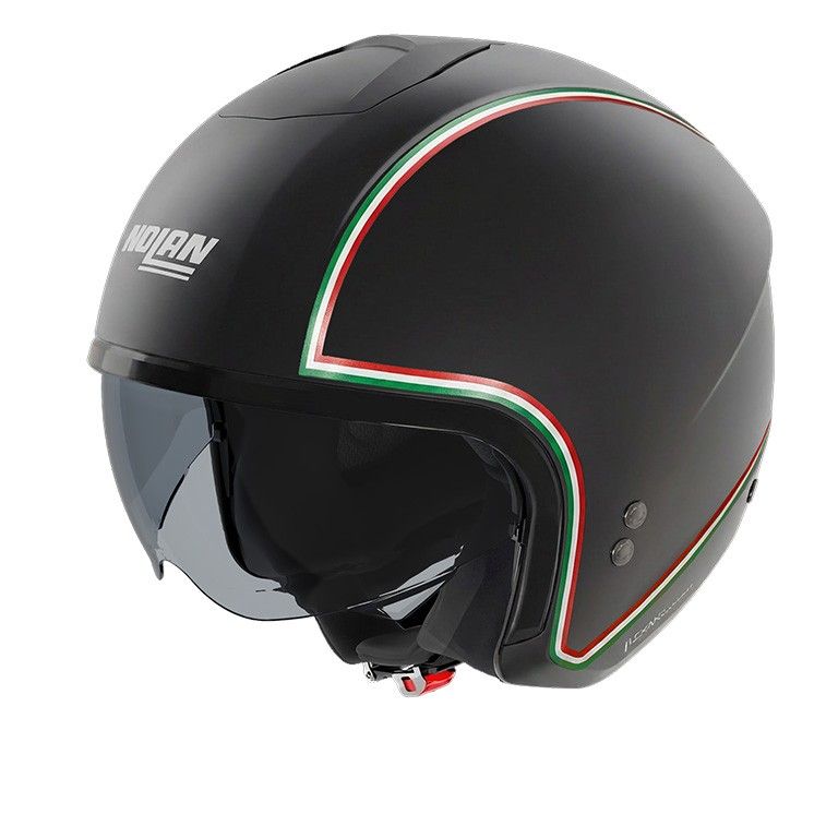 Casco Jet NOLAN N20-2 ASSO - (Nero/Italiano) Casco Jet NOLAN N20-2 ASSO - (Nero/Italiano)