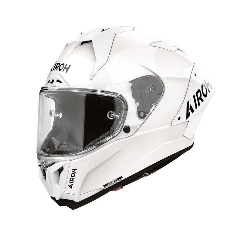 Casco Integrale AIROH GP800 FIM RACING 2 COLOR - (White Gloss) Casco Integrale AIROH GP800 FIM RACING 2 COLOR - (White Gloss)