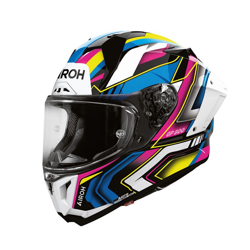 Casco Integrale AIROH GP800 VOLT - (Multicolor Gloss) Casco Integrale AIROH GP800 VOLT - (Multicolor Gloss)