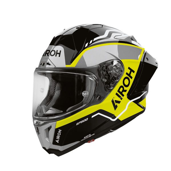 Casco Integrale AIROH GP800 LANE - (Yellow Fluo Gloss) Casco Integrale AIROH GP800 LANE - (Yellow Fluo Gloss)