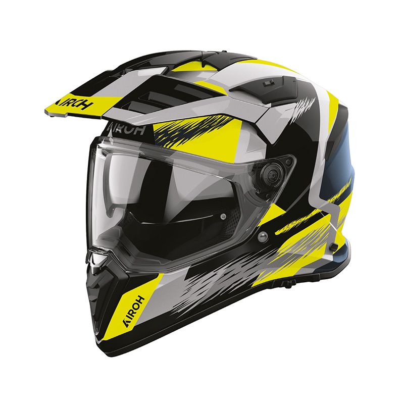 Casco Integrale Enduro AIROH BANDIT AIRSPEED - (Yellow Gloss) Casco Integrale Enduro AIROH BANDIT AIRSPEED - (Yellow Gloss)