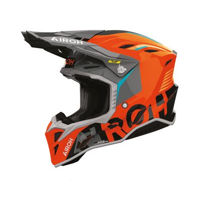 Casco Cross AIROH AVIATOR FACTORY BLAME - (Orange Gloss) Casco Cross AIROH AVIATOR FACTORY BLAME - (Orange Gloss)