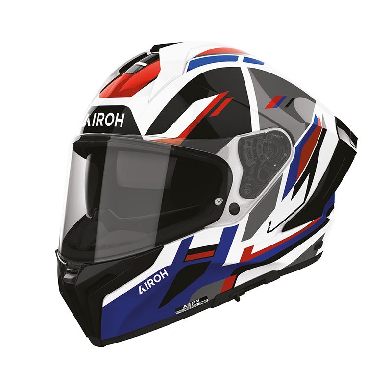 Casco Integrale AIROH MATRYX SENTRY - (Blue/Red Gloss) Casco Integrale AIROH MATRYX SENTRY - (Blue/Red Gloss)