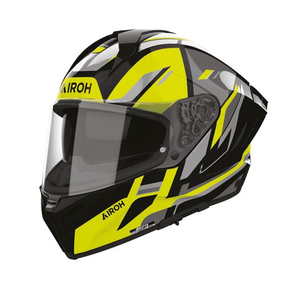 Casco Integrale AIROH MATRYX SENTRY - (Yellow Gloss) Casco Integrale AIROH MATRYX SENTRY - (Yellow Gloss)