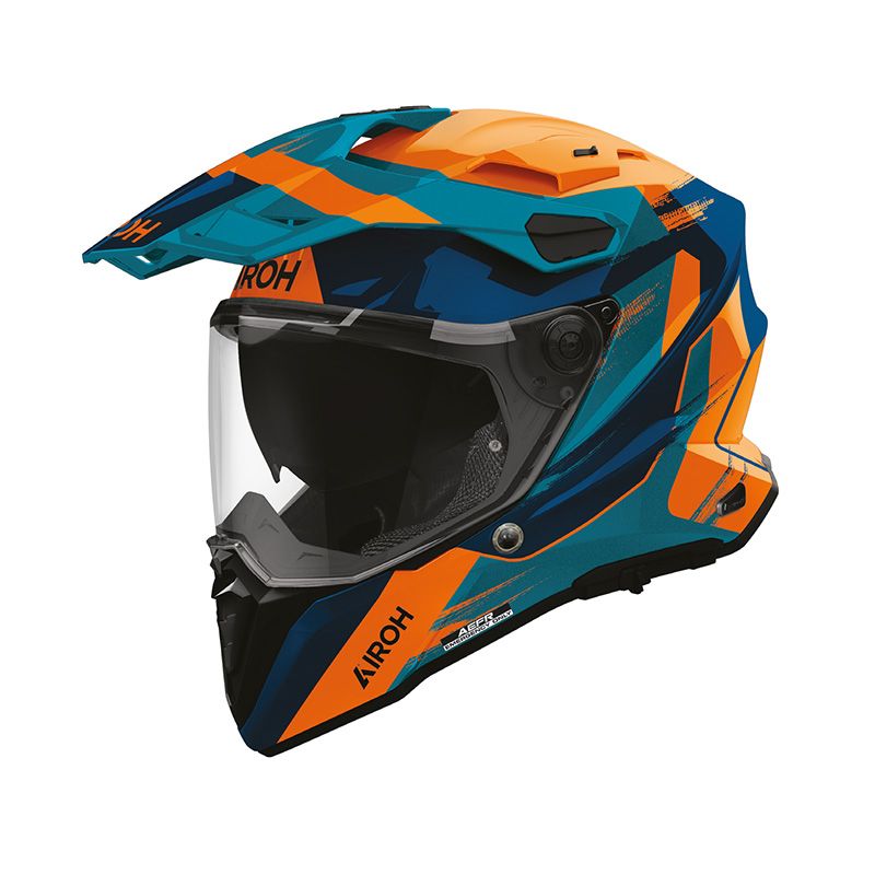 Casco Integrale Enduro AIROH COMMANDER 2 RAZOR - (Gloss) Casco Integrale Enduro AIROH COMMANDER 2 RAZOR - (Gloss)