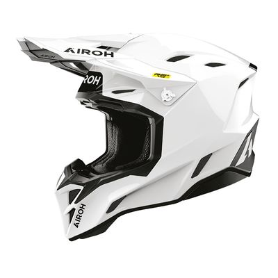 Casco Cross AIROH AVIATOR FACTORY COLOR - (White Gloss) Casco Cross AIROH AVIATOR FACTORY COLOR - (White Gloss)